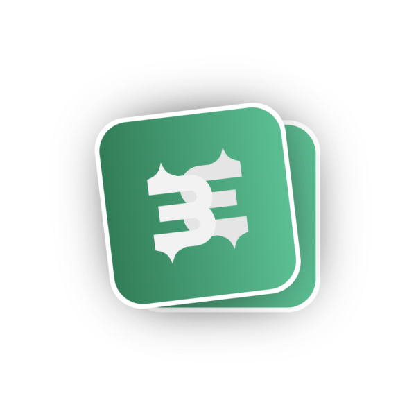 Rounded corner stickers